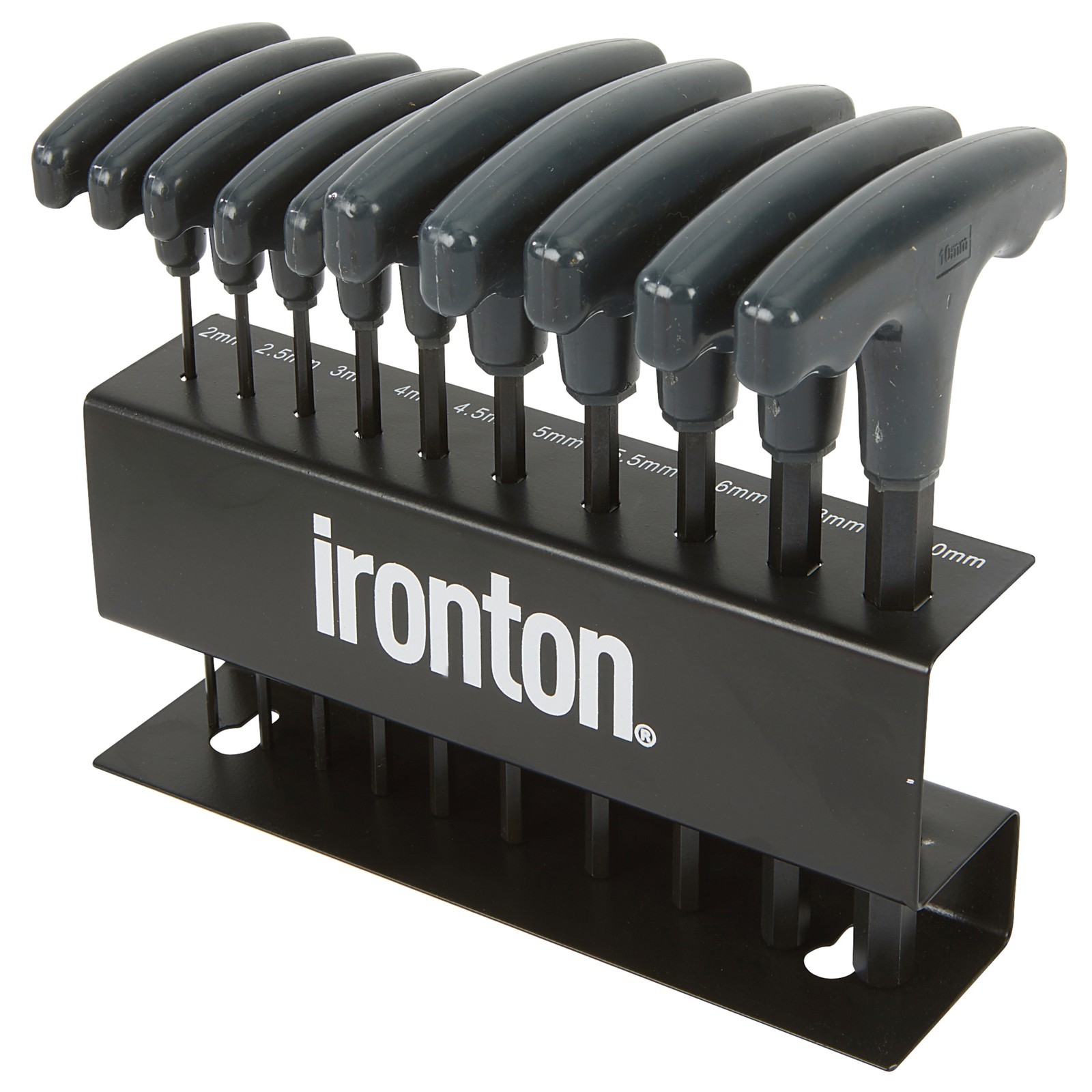Ironton 10-Pc. Metric T-Handle Hex Key Set gallery