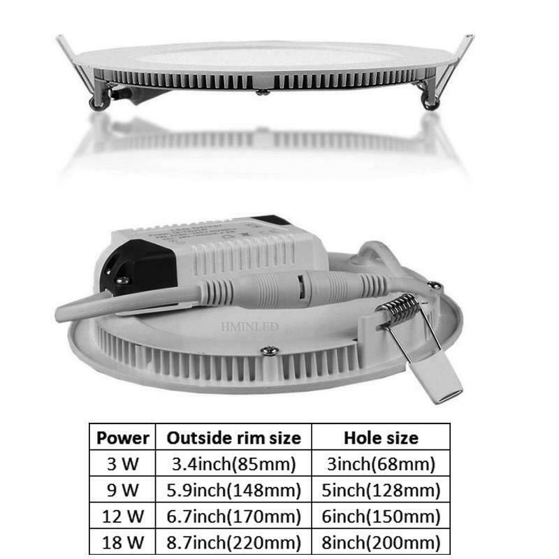 LED Ceiling Light 3 in, 6 in, 8 in, 110V Pack of 1, 4 10 for Kitchen Living Room gallery