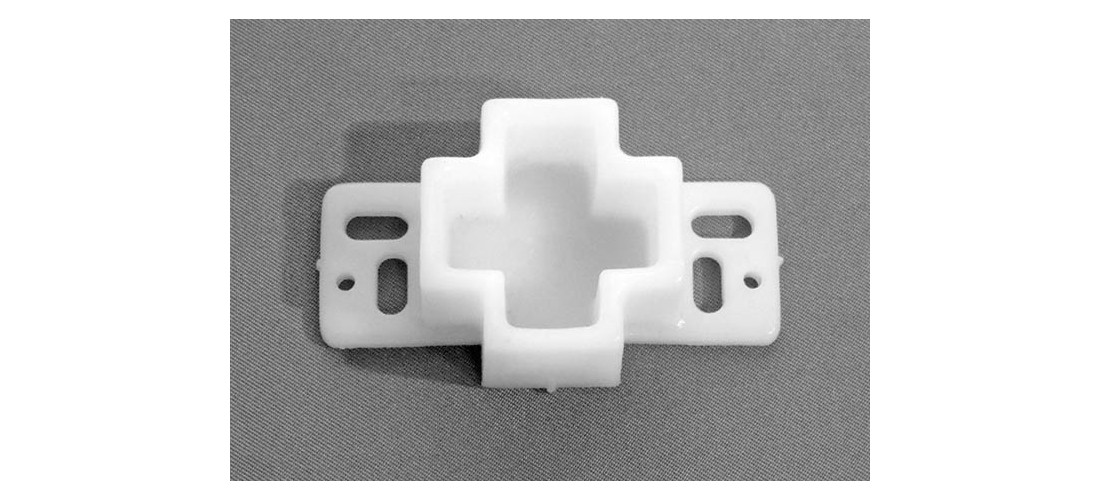 Brixwell 45-16 Drawer Bracket For Cabinet Track White gallery