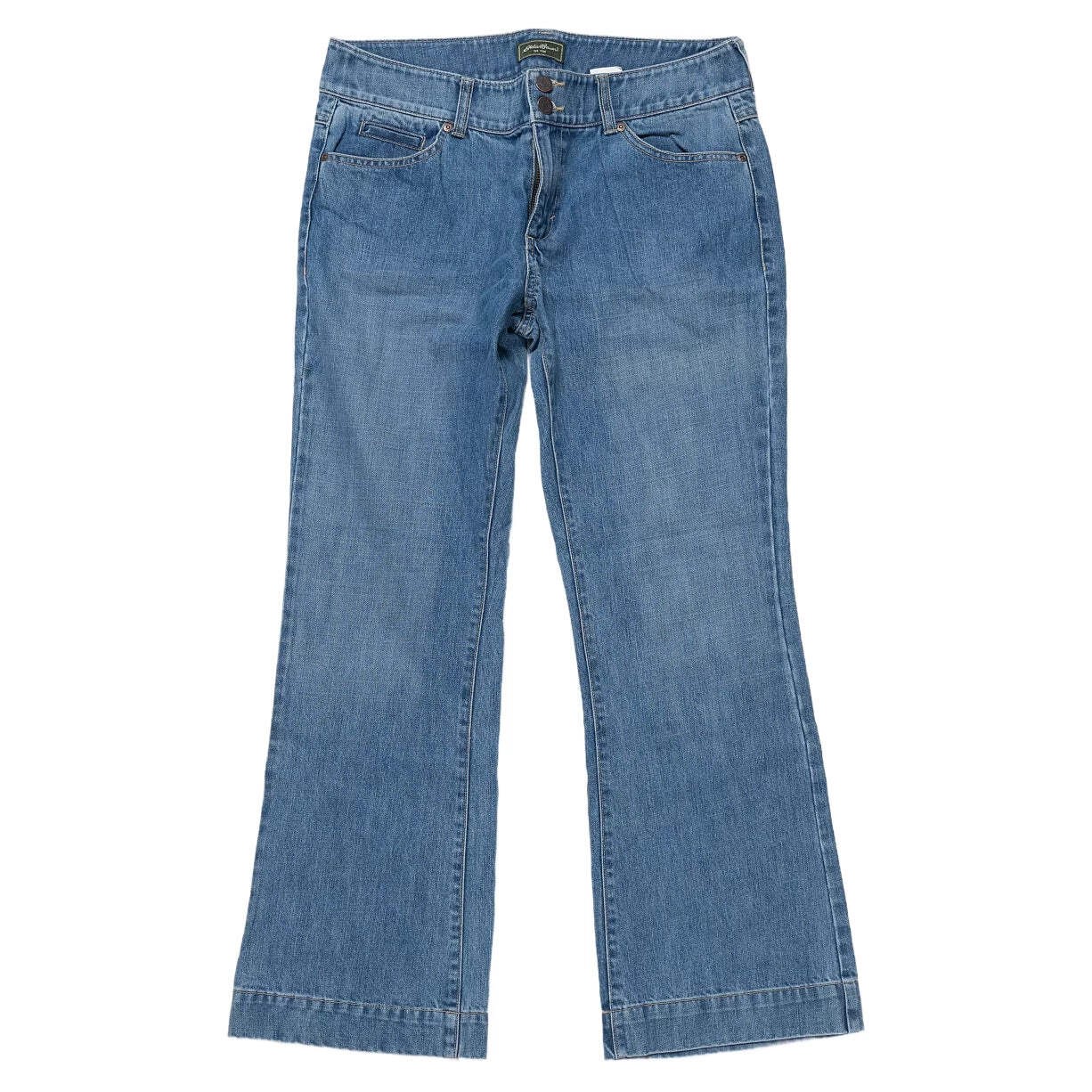 Eddie Bauer Mid- Rise Straight Leg Jeans - Women's gallery