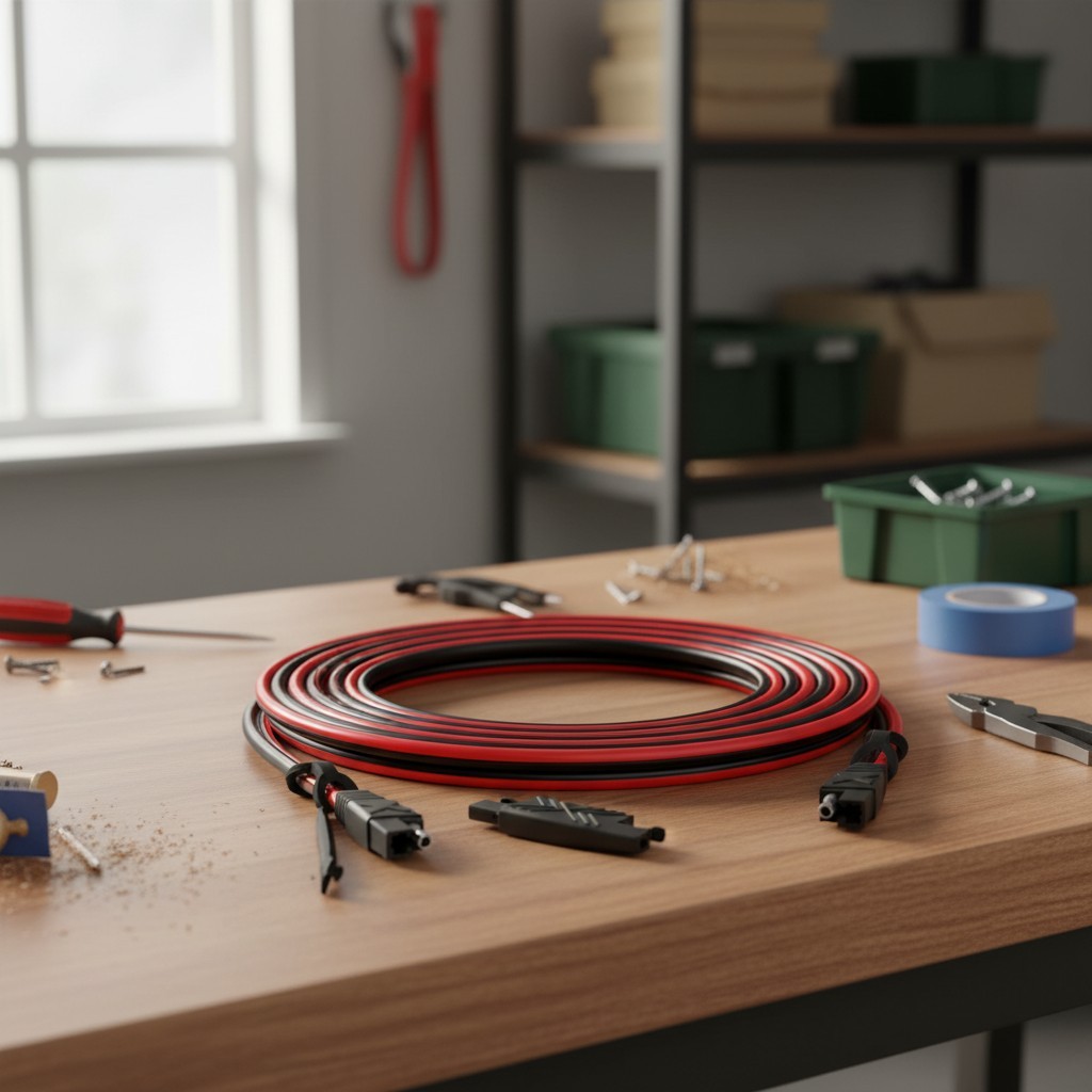 Listed 12 Feet SAE to SAE Extension Cable, Quick Connect & Water-Resistant gallery