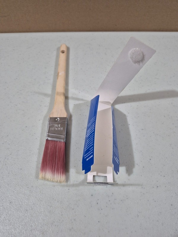 4 pack BEST Polyester Nylon Walls & Trim Paint Brushes, 1" , 1-1/2" , 2" gallery