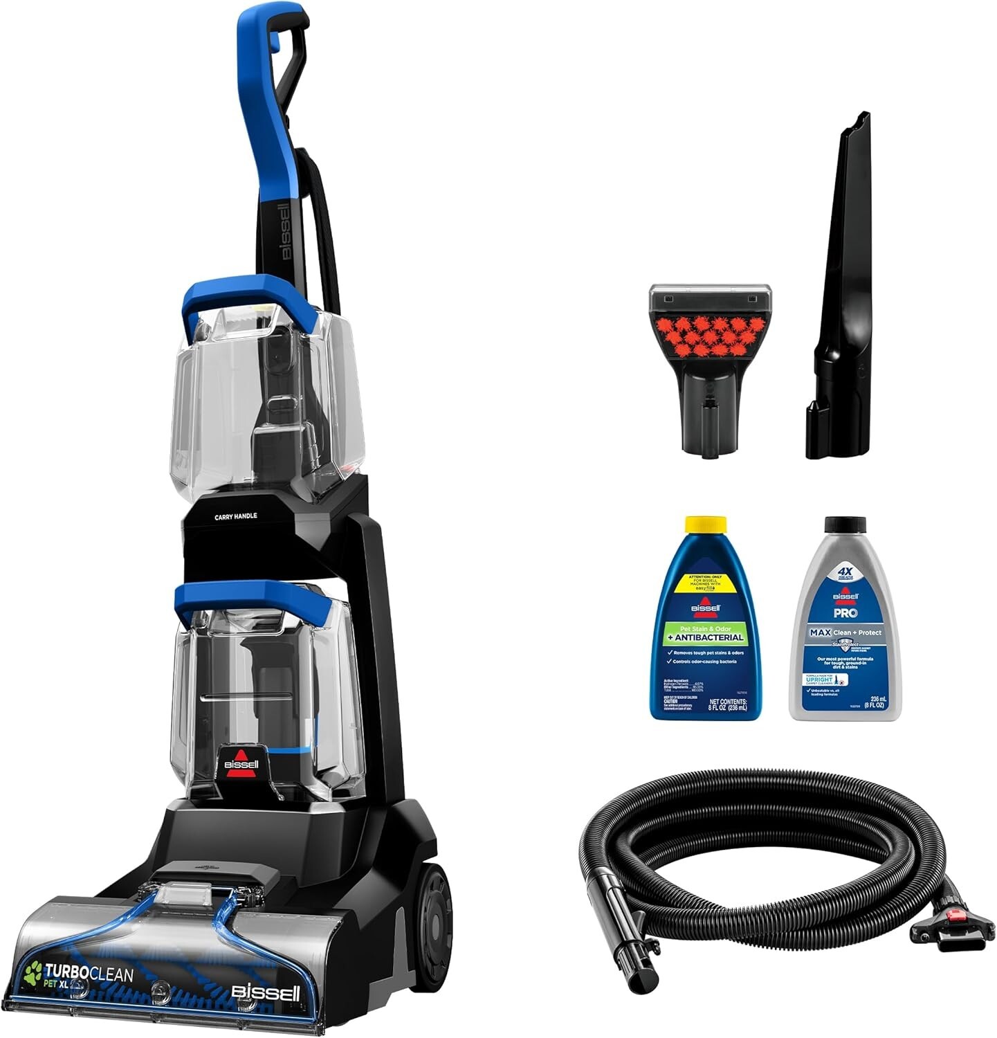 TurboClean Pet XL Upright Carpet Cleaner, Upholstery Tough Stain Tool & Formula gallery