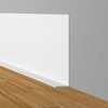 Raycity Vinyl Baseboard Trim, 5 Inch x 20 Feet Peel and Stick Rubber Baseboar gallery