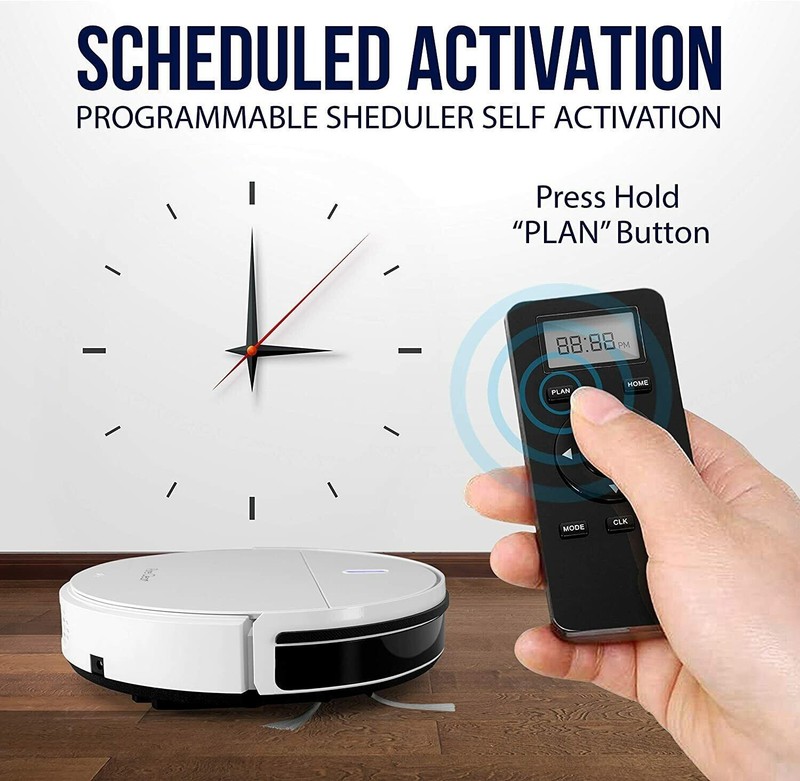 Pyle PUCRC95PLUS Pure Clean Smart Robot Vacuum Cleaner Docking Station gallery
