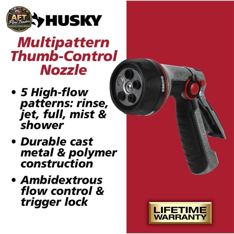Husky PRO Rear Trigger Multi-Pattern Nozzle gallery