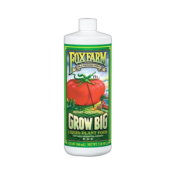 FoxFarm Grow Big Soil Liquid Nutrient Plant Fertilizer, 32oz gallery