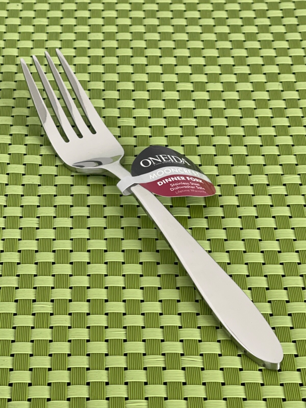Oneida MOONCREST Stainless Dinner Fork Glossy NEW Flatware A64N gallery