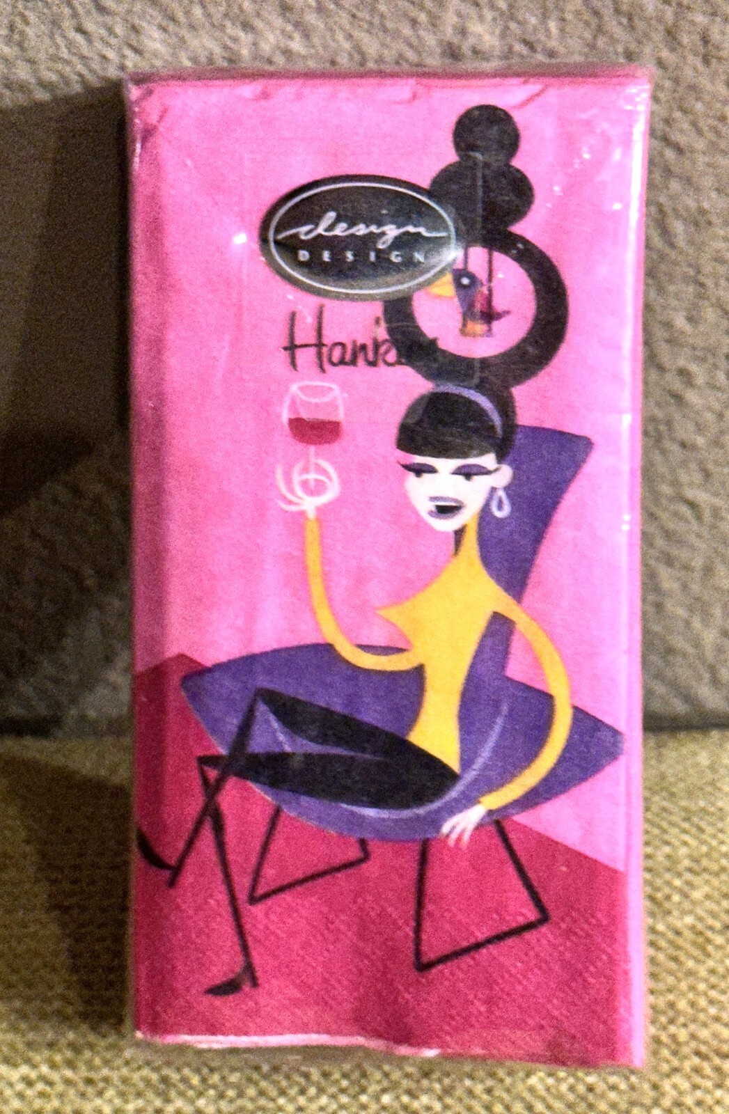 Design Design SHAG Josh Agle The Bird Chair Hankies Tissue Pack gallery