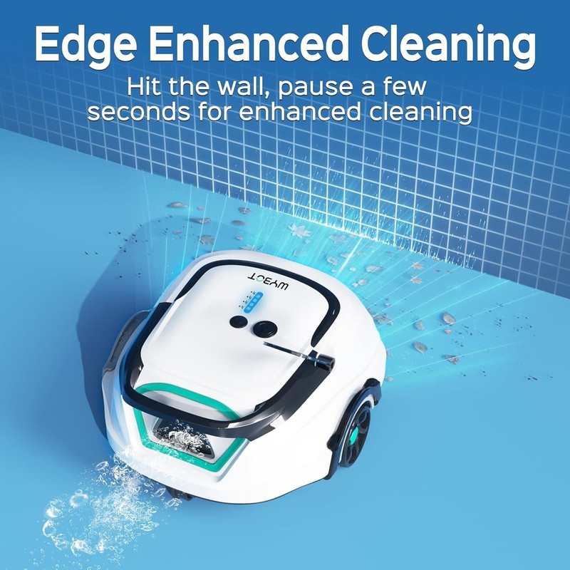 WYBOT A1 Cordless Robotic Pool Cleaner, Automatic Pool Vacuum Robot with 120Mins gallery