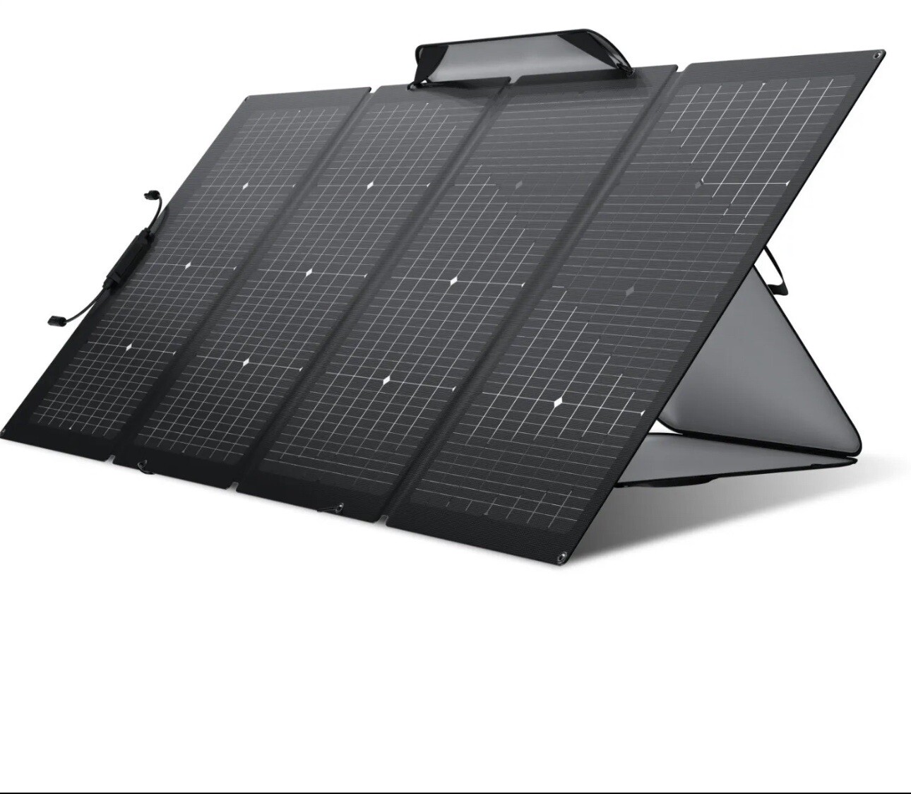 EcoFlow New 220W Bifacial Solar Panel Waterproof IP67 for Outdoor Camping RV Off gallery