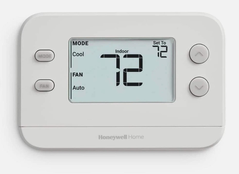 Honeywell Home X1N Non-Programmable Thermostat, Single-Stage, 1-Heat/1-Cool gallery