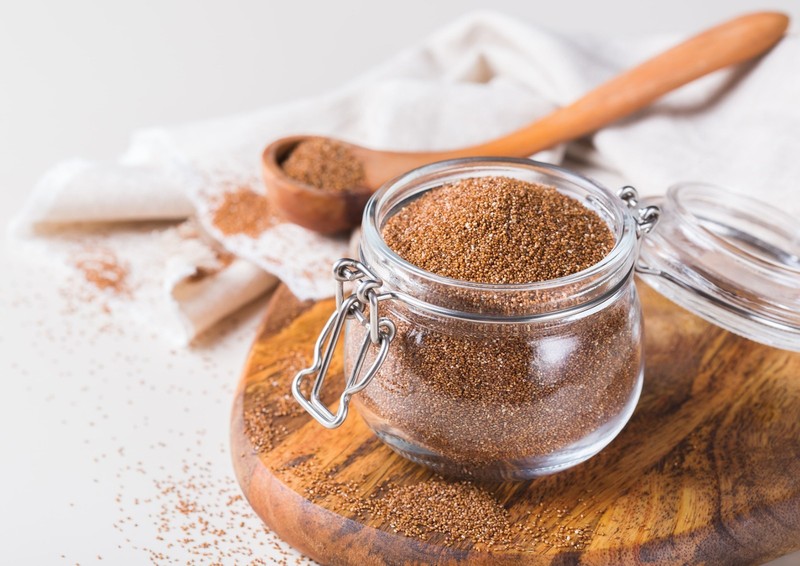 Organic Teff – Vegan, Kosher. Bulk – by Food To Live gallery