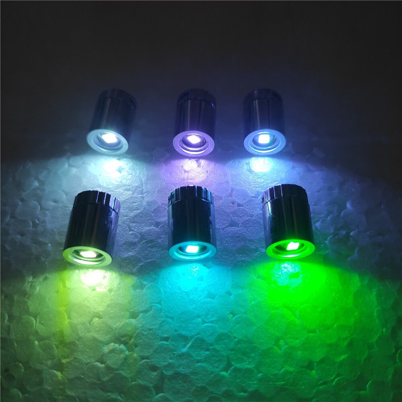 10pc LED small lamp tube rotary switch electroplating light monochrome, white gallery