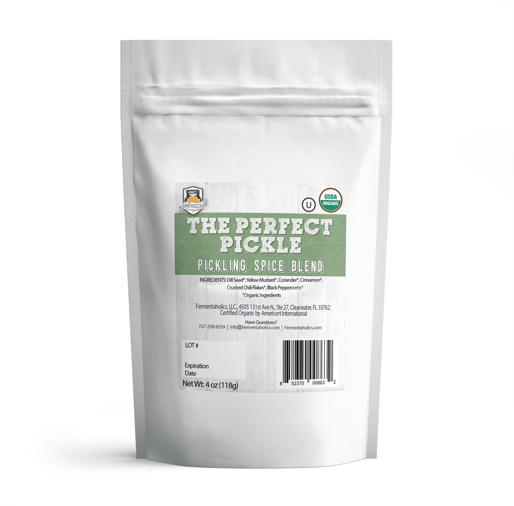 Fermentaholics Pickling Spice 4 oz. Perfect for Making Homemade Pickles