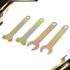 4 In 1 Angle Grinder Spanner Wrench Lock Nut Hand Tool Bronze Tone 112mm Length