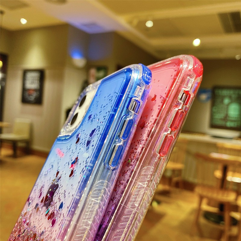 Shockproof Bling Liquid Glitter Case For iPhone 15 Pro Max 14 13 12 11 XS XR 87 gallery