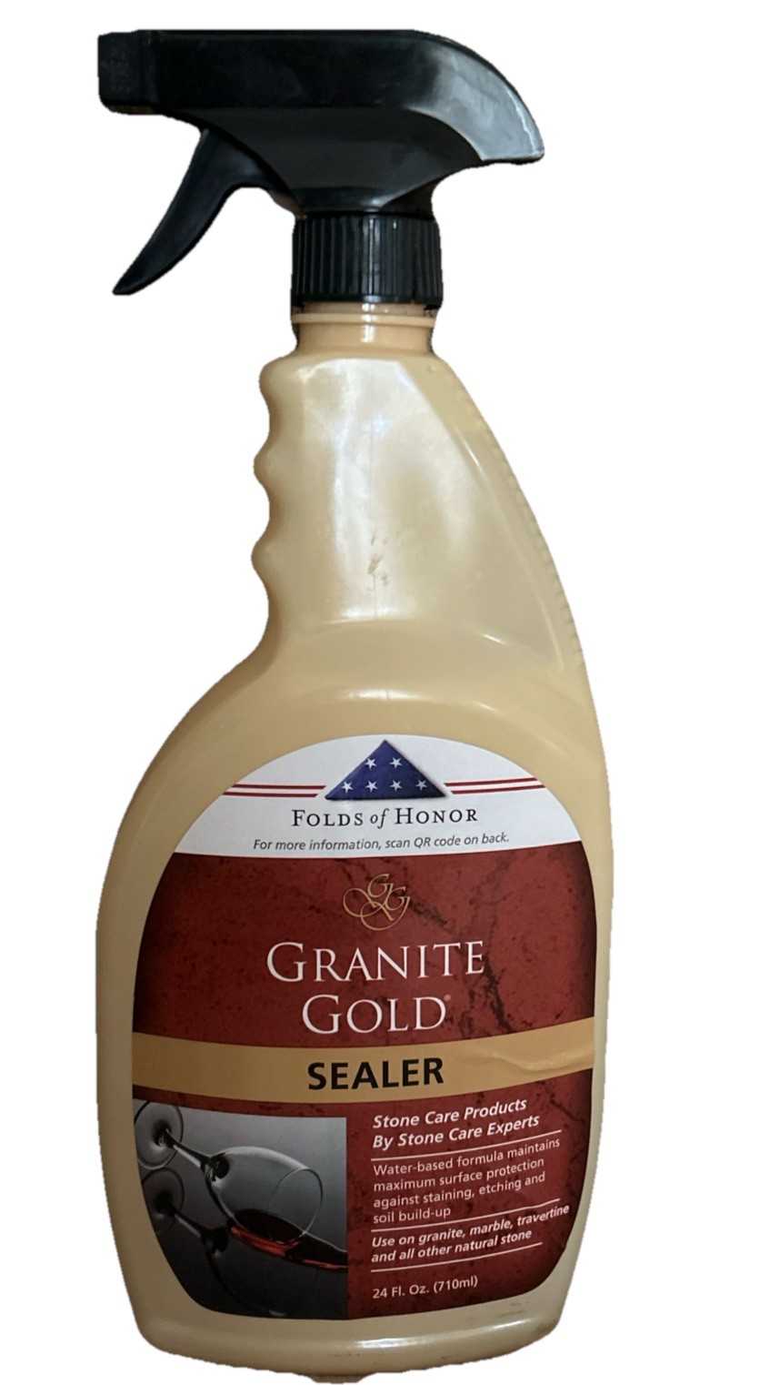Granite Gold SEALER Protectant Barrier Spray Non Toxic Safe Stone Care 23 oz gallery