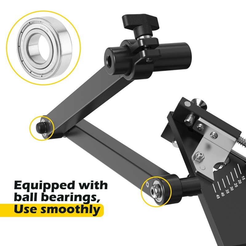 Lawn Mower Blade Sharpener Adjustable Balancer 15°- 45° For Straight & Standard gallery