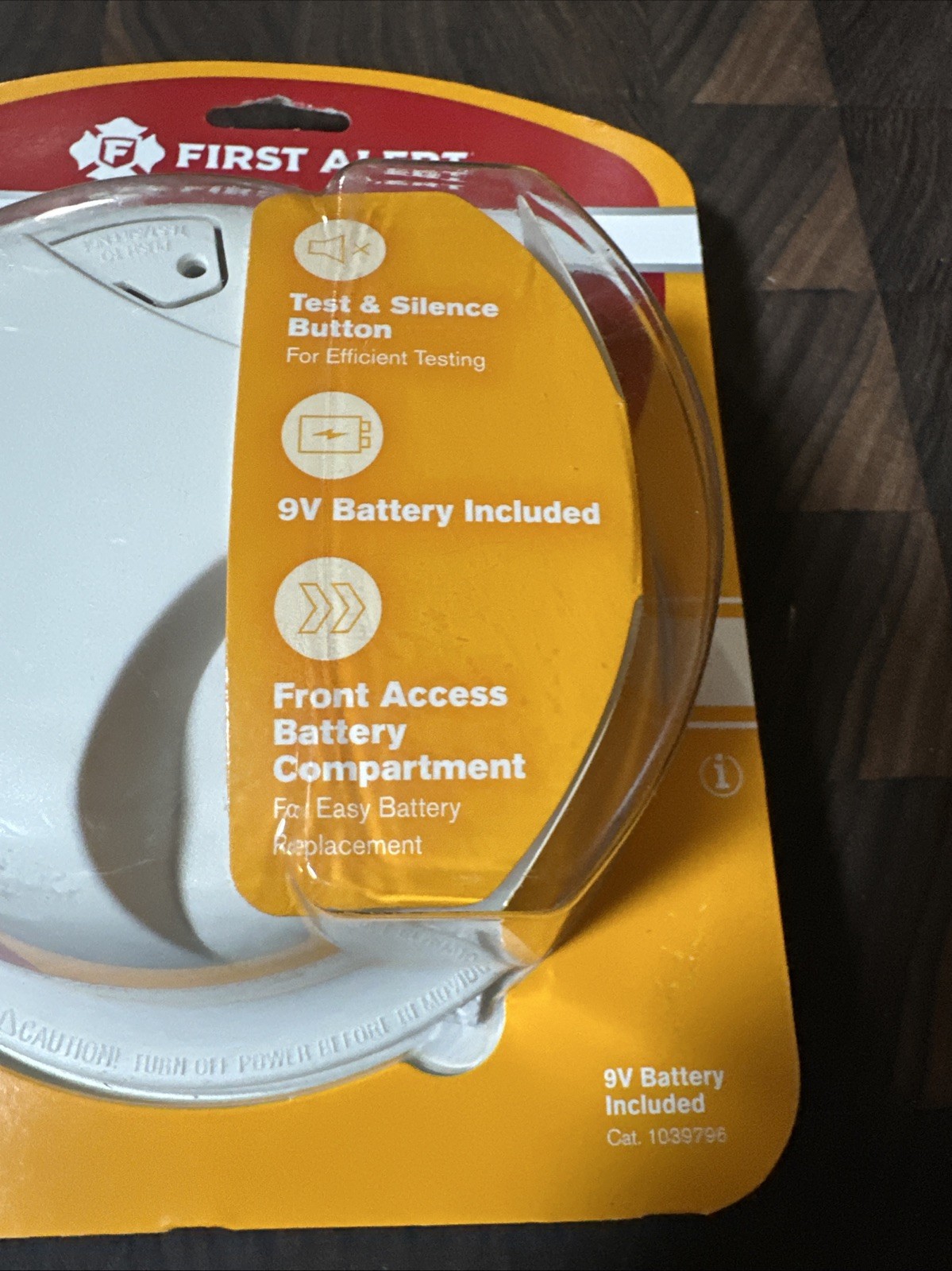First Alert Battery Ionization Smoke Alarm Detector Safety All Rooms 1039796 NEW gallery