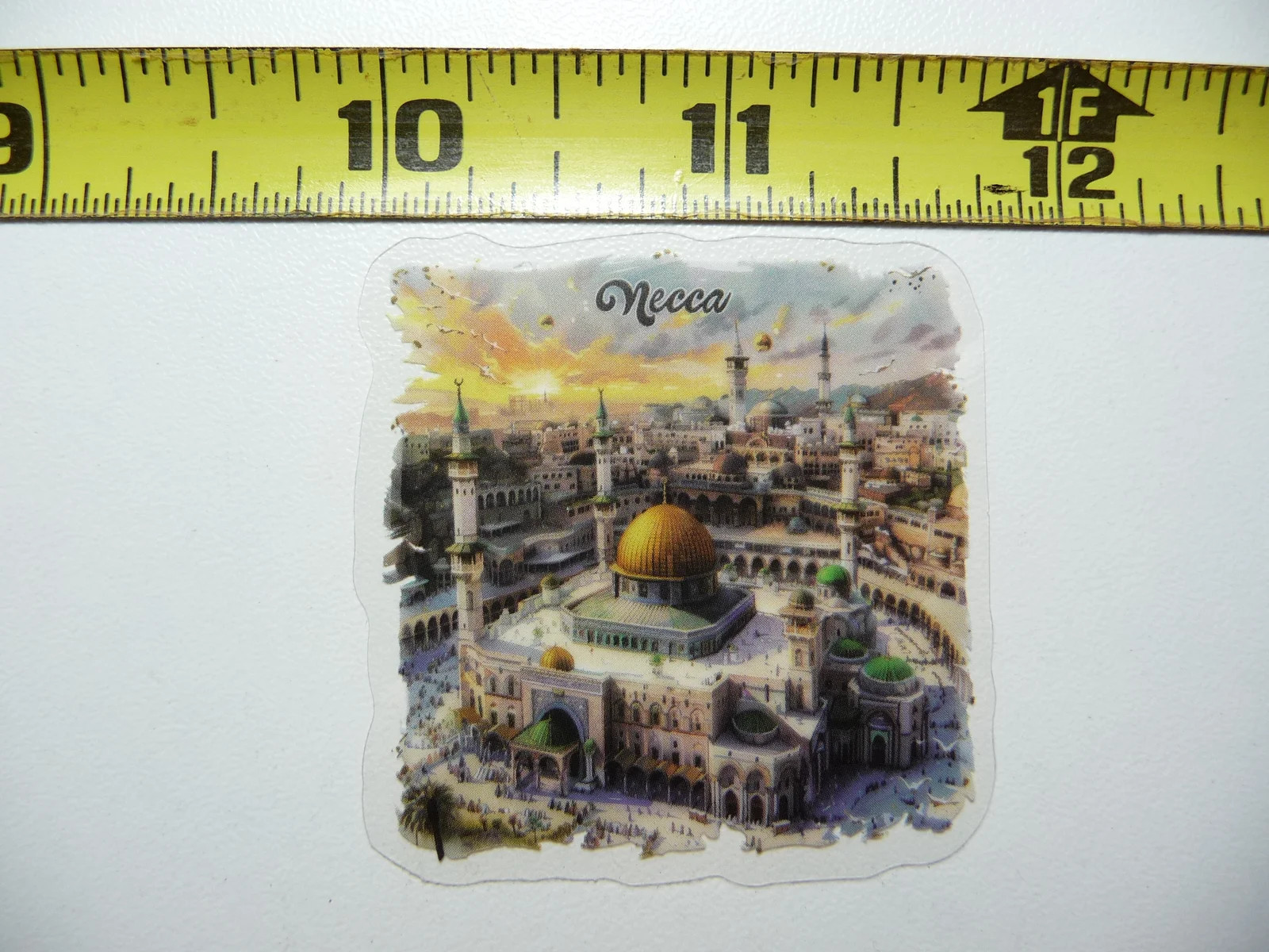 MECCA SAUDI ARABIA SMALL STICKER DECAL TRAVEL VIEW SITE COLORFUL VISIT VACATION gallery