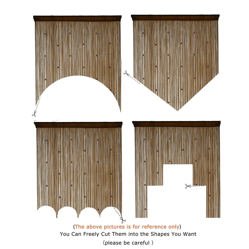 Beaded Curtain Door String Curtains for Doorways Tassels Beads Hanging Fringe Hi gallery