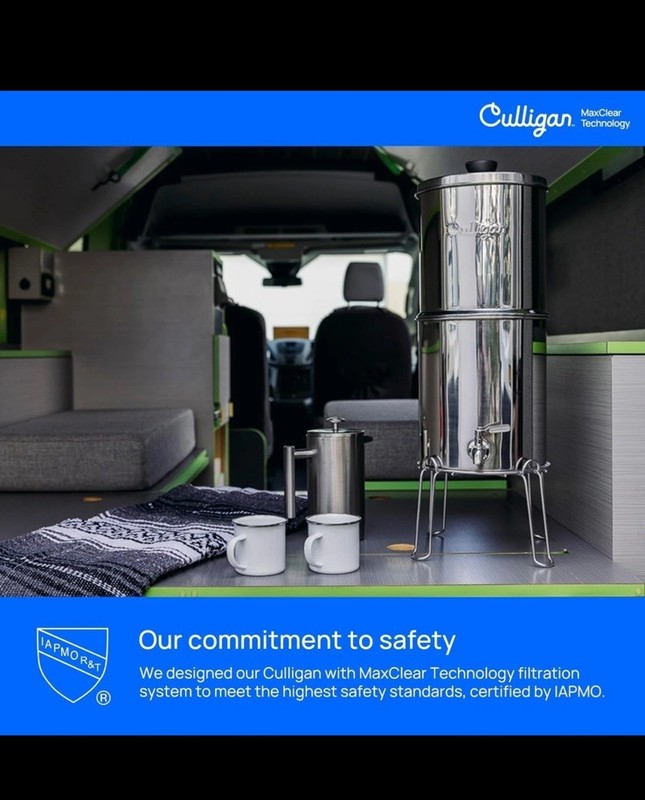 NEW Culligan with MaxClear Technology 2.25 Gallon Gravity Water Filter System gallery