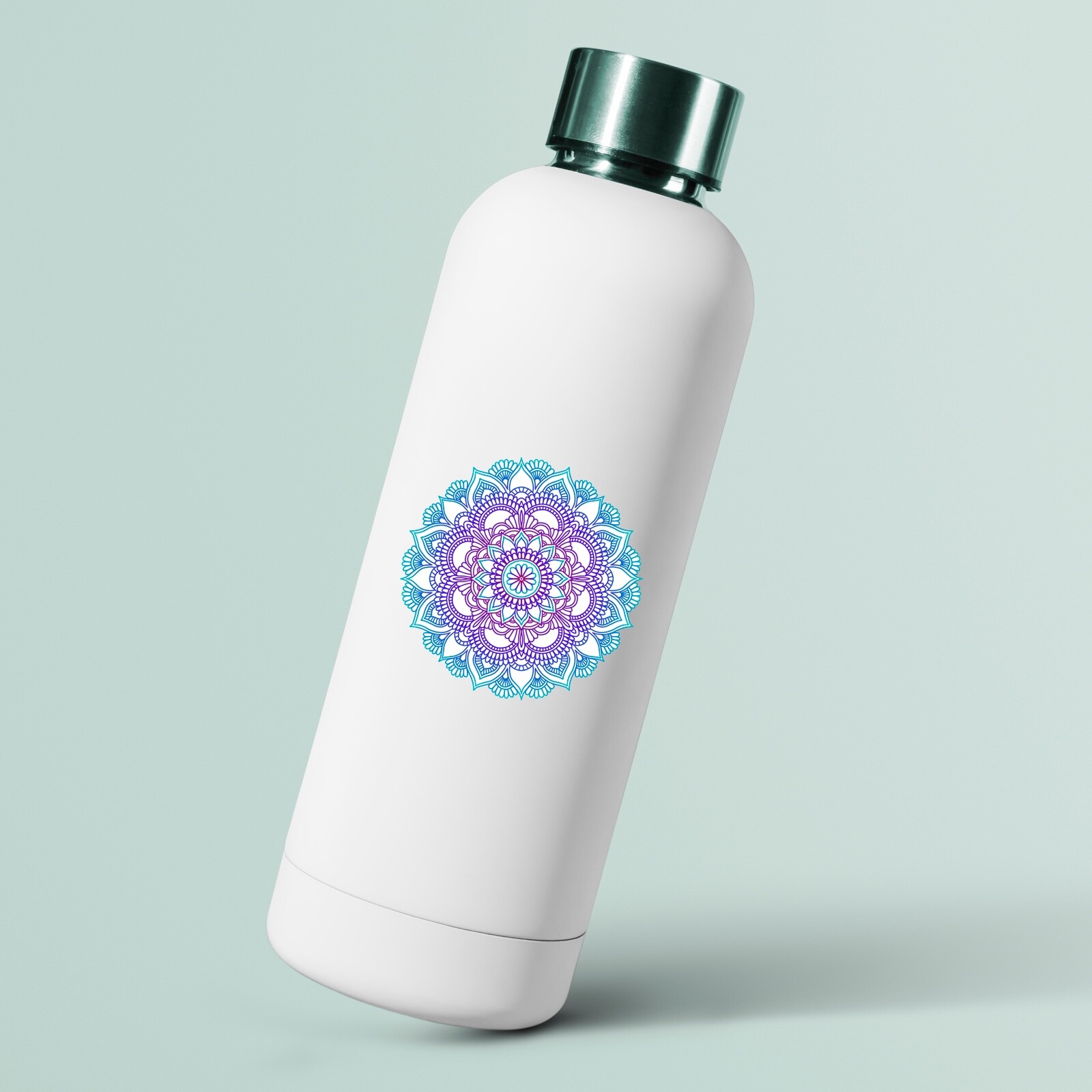 Vibrant Colorful Pattern Mandala Vinyl Sticker Car Sticker Decal Laptop Buddhist gallery