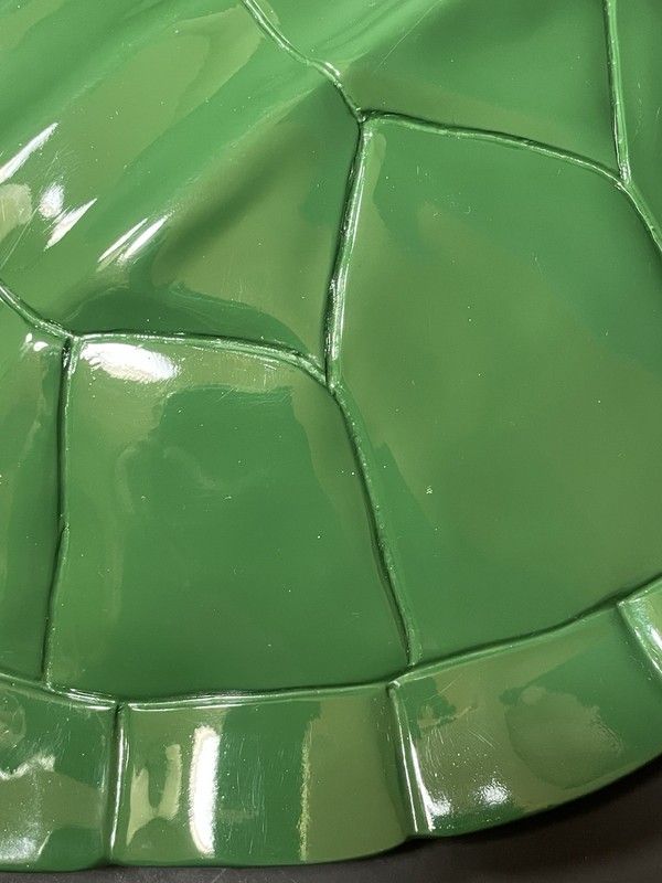 Nate Berkus Turtle Shell Tortoise Green Decorative Wall Art Sculpture 3D -19x16 gallery