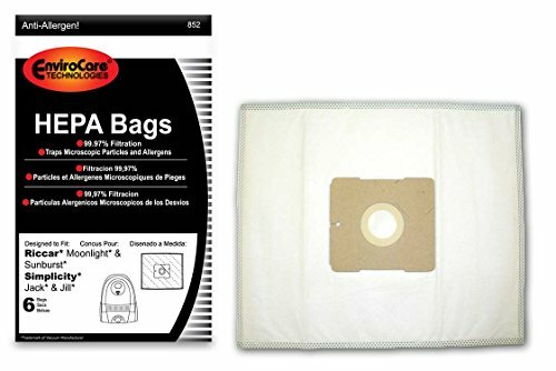 Moonlight, Jack & Jill, Snap, Pizzaz Hepa Bags by Envirocare Technologies - 6pk. gallery