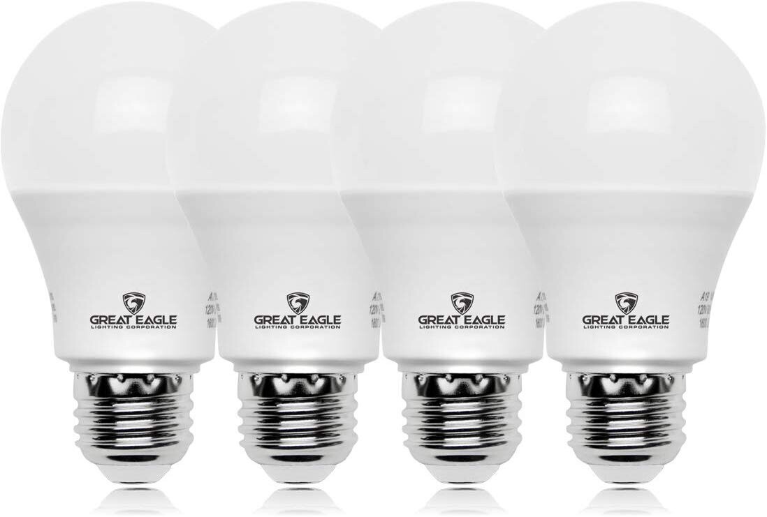 Great Eagle 75W Replacement A19 LED Bulb 3000K/4000K/5000K (4-Pack) gallery