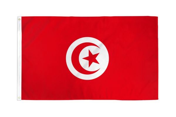 Tunisia flag 2X3ft poly