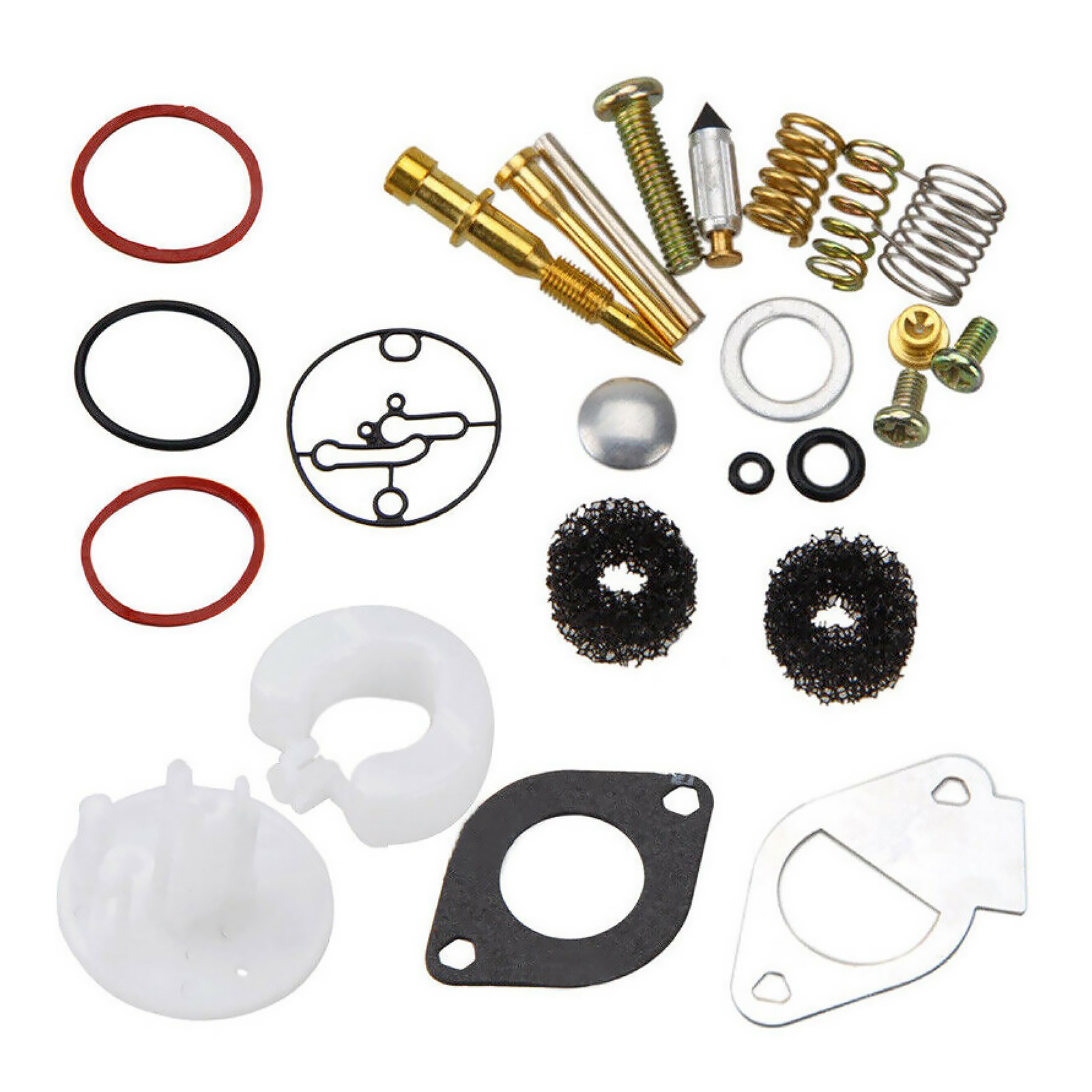 Plastic+ Metal Carburetor Rebuild Kit For Briggs Stratton Master Overhaul Nikki gallery
