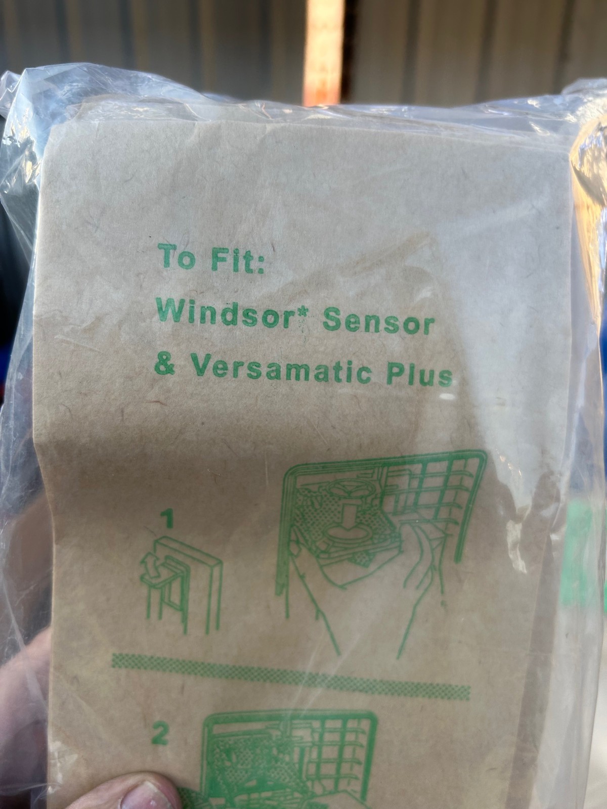 Style Windsor Sensor 20 vacuum cleaner bags WI5300 Versamatic Plus, Microfilter gallery