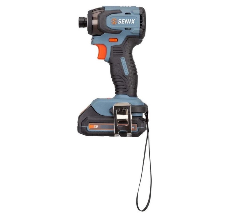 Senix 20V Brushless 1/2 " Drill/Driver &1/4"Impact Driver Combo Kit, 2 Batteries gallery