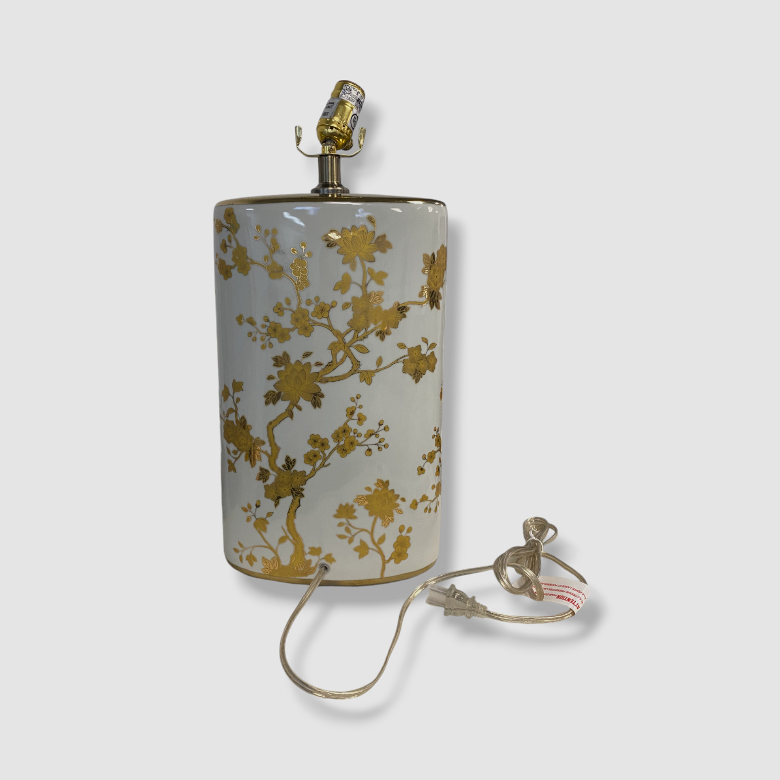 Jamie Young White/Gold Orient Table Lamp gallery