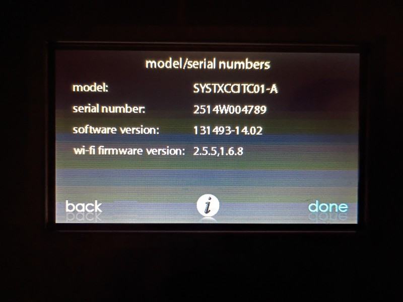 Carrier Infinity Touch SYSTXCCITC01-A (Ver 11) Wifi Thermostat fully tested gallery