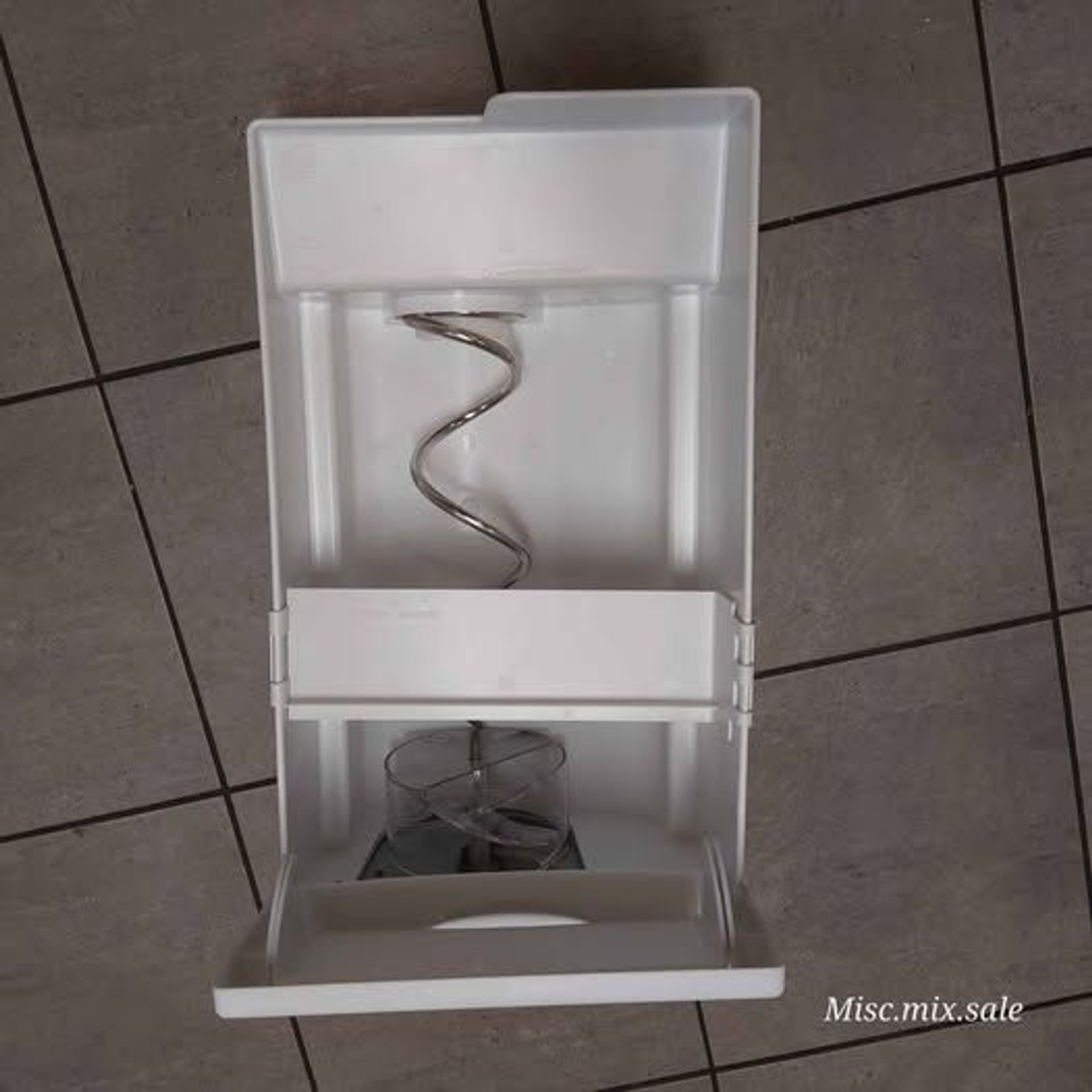 Ice BIN Bucket FOR FRIGIDAIRE Refrigerator Assembly PART ONLY WHITE 241860803 gallery
