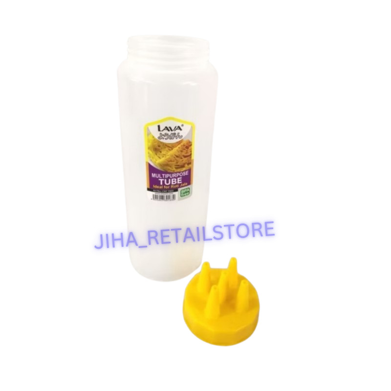 2x Five Tip Squeeze Bottle Roti jala Malaysian Crepes 700ml BPA FREE gallery