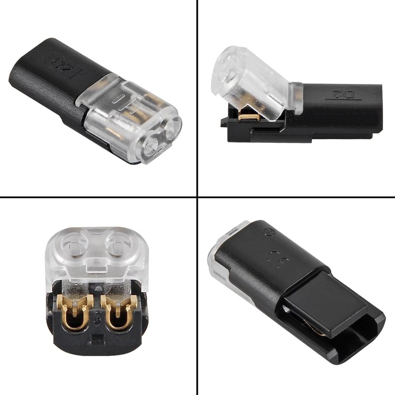 Reusable 2 Pin Low Voltage Wire Connectors - Fast and Safe Wiring Solution gallery