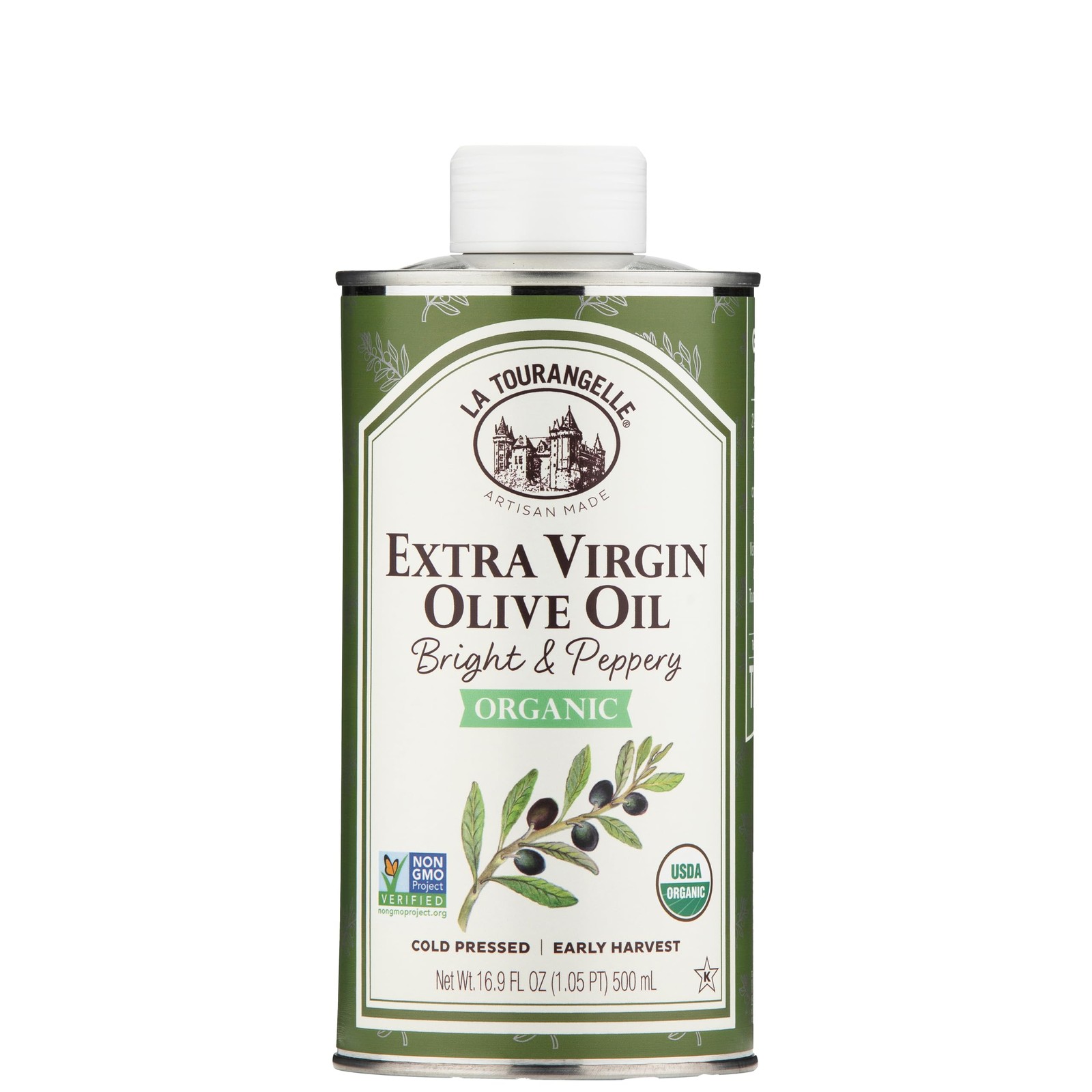 , Organic Extra Virgin Olive Oil, ColdPressed EVOO from Spain, 16.9 Fl Oz – S... gallery