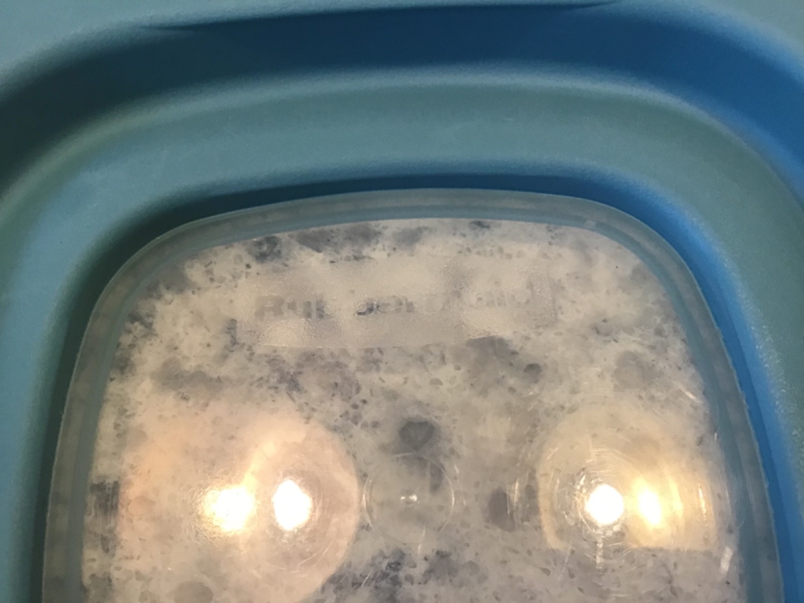Rubbermaid Premier Replacement Lid ONLY 10M1M2 Blue Window-Fits 1.25 & 2 Cup gallery