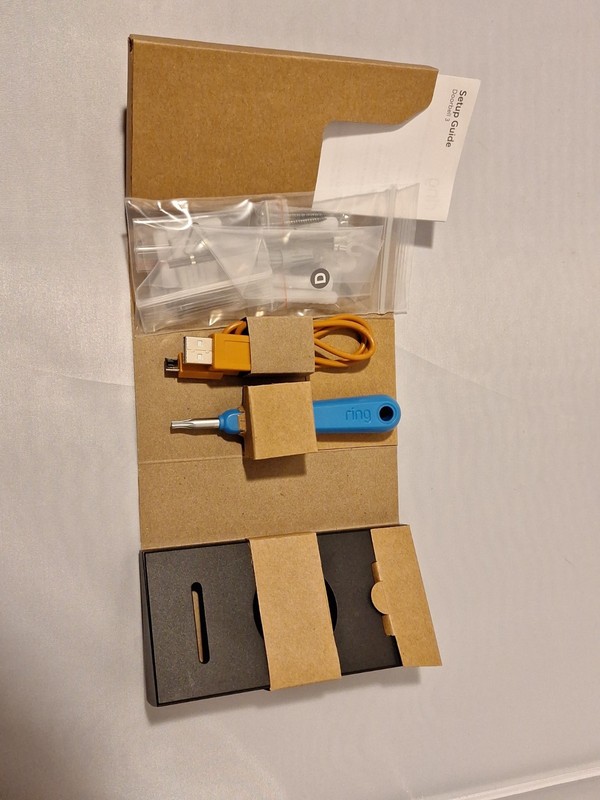Ring Video Doorbell 3 Includes ALL Accessories OPEN BOX Read Desc See Pics gallery