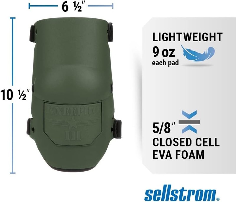 GREEN Carpenter Construction Flooring Roofing Gardening Flex Work Knee Pads gallery