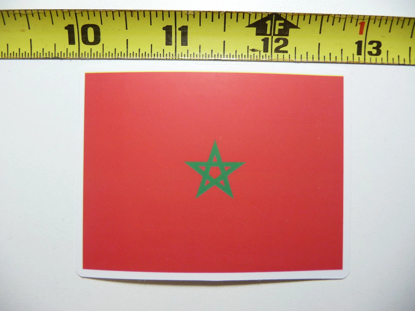 MOROCCO FLAG SMALL STICKER DECAL COUNTRY PRIDE NATION GOVERNMENT FUNNY gallery