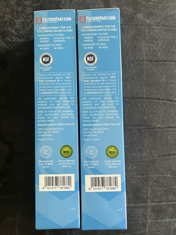 (2) Filter Fast PH21250 Water Filter Kenmore 46-9083, 46-9030 NEW! gallery