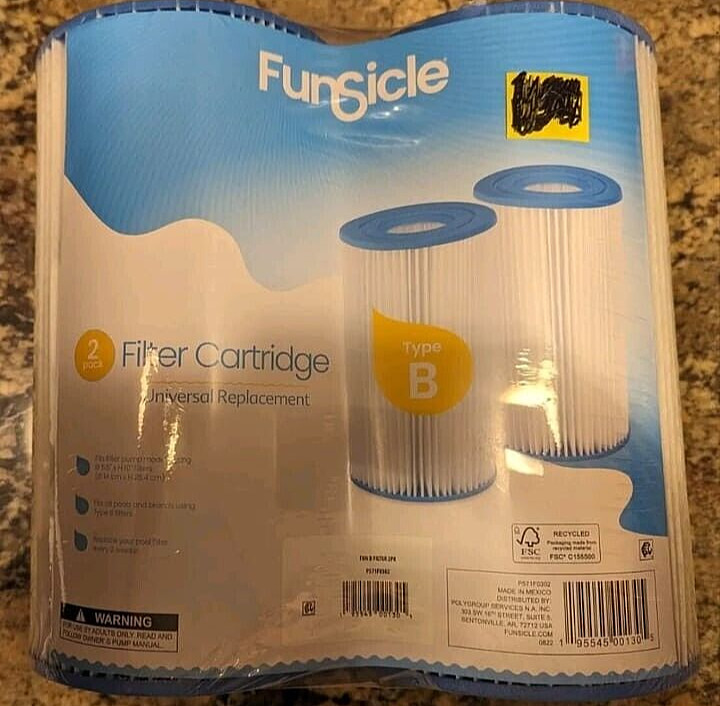2 Pack Funsicle Filter Cartridge Universal Replacement Type. B. PS71F0302 gallery