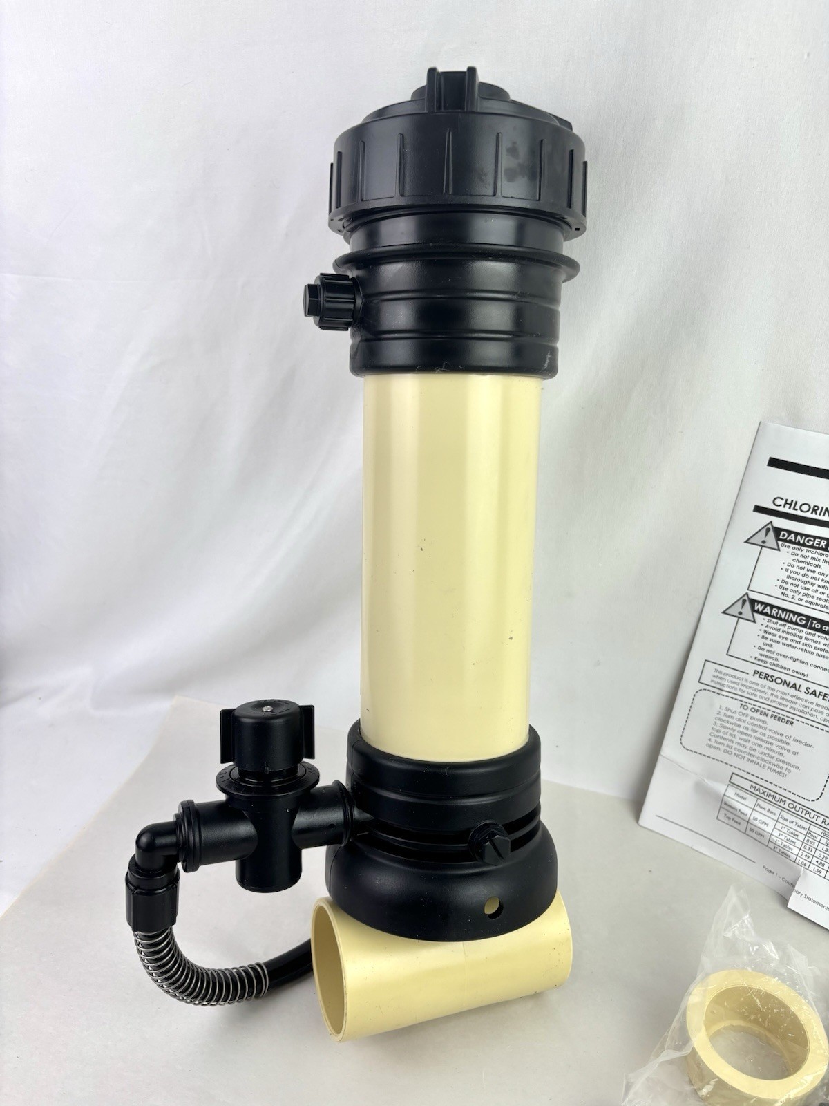 Automatic In-Line Chlorine/Bromine Feeder For Pentair Rainbow 320 (R171096) gallery