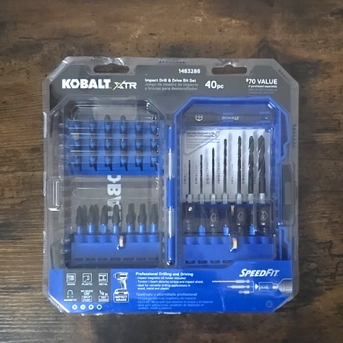 Kobalt XTR Impact Drill & Drive Bit Set 40pc for Drill and Impact Driver 🔩 gallery