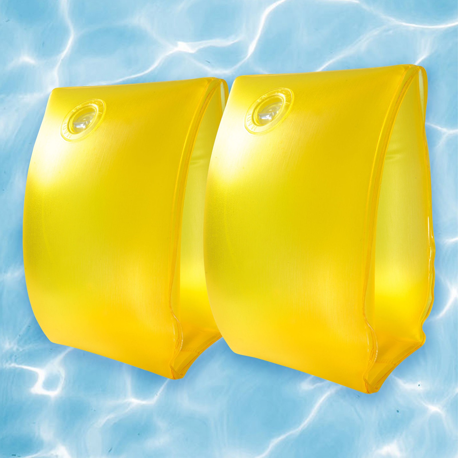 Northlight Set of 2 Inflatable Yellow Children's Arm Floats - 3 Years and Up gallery